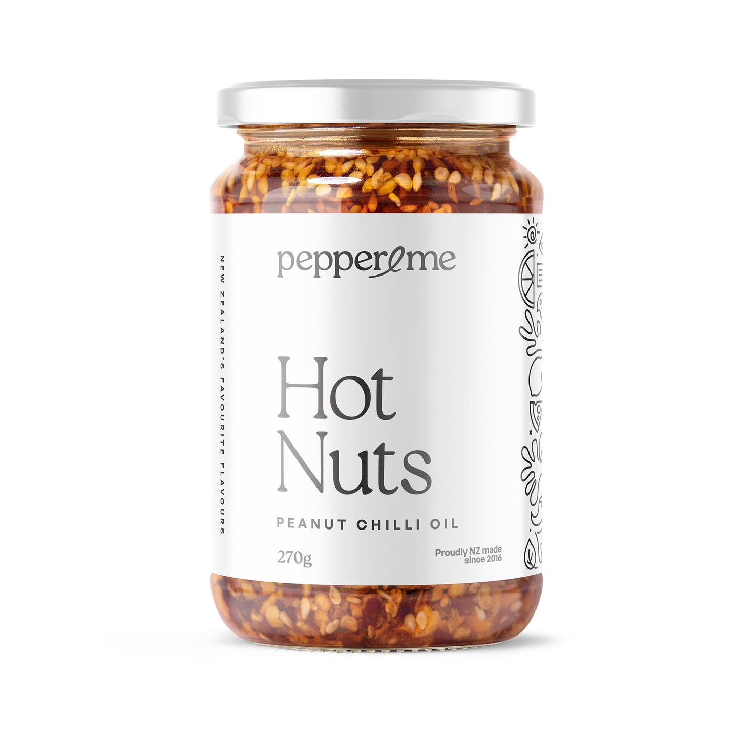 Pepper & Me Hot Nuts -Peanut Chilli Oil