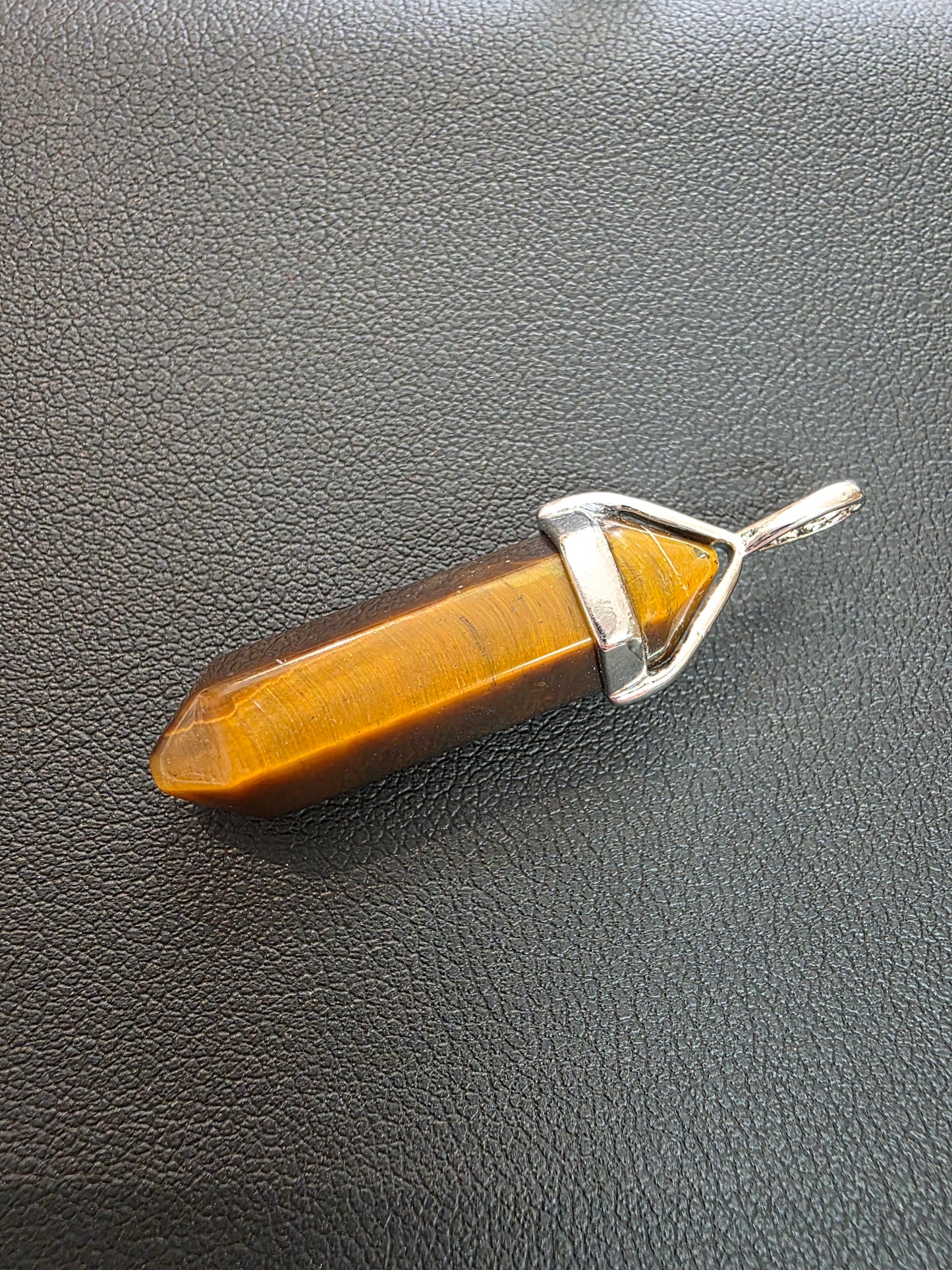 Crystal Pendant -Tigers Eye