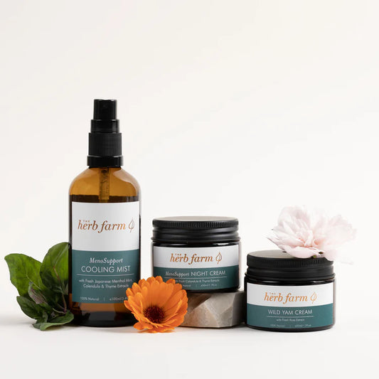 The Herb Farm Meno Support Trio