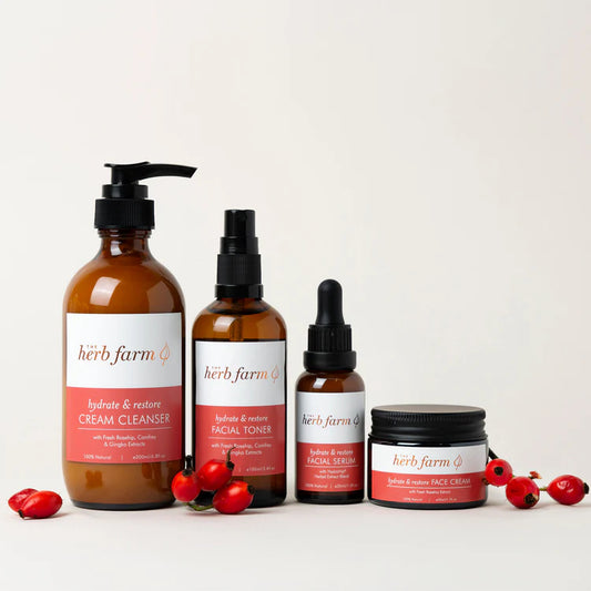 The Herb Farm Hydrate & Restore Skincare System