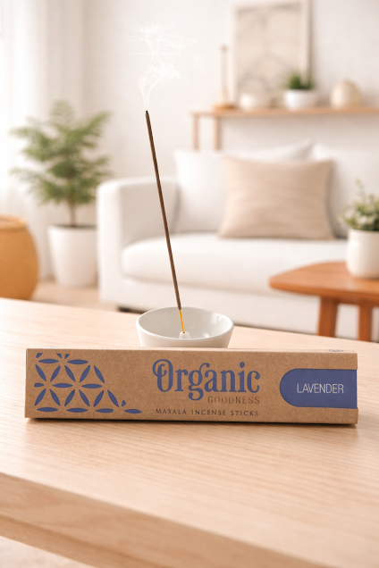 Organic Goodness Incense Lavender
