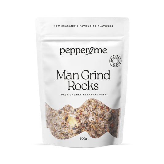 Pepper & Me Man Grid Rocks