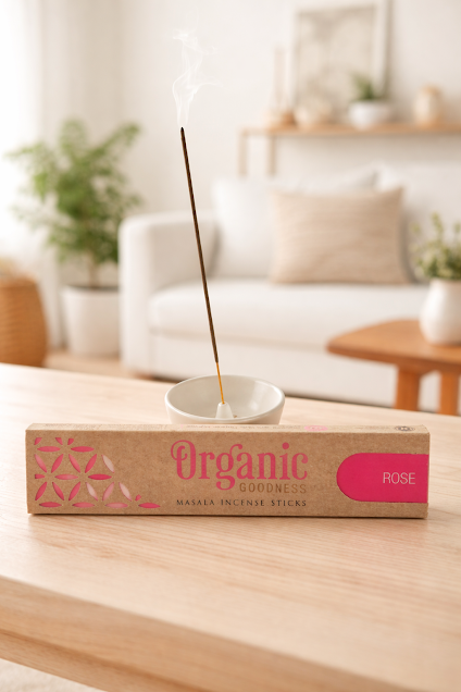 Organic Goodness Incense Rose