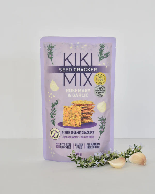 Kiki Seed Cracker Mix -Rosemary & Garlic