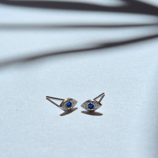 Sorella of May Edme Evil Eye Stud Earrings