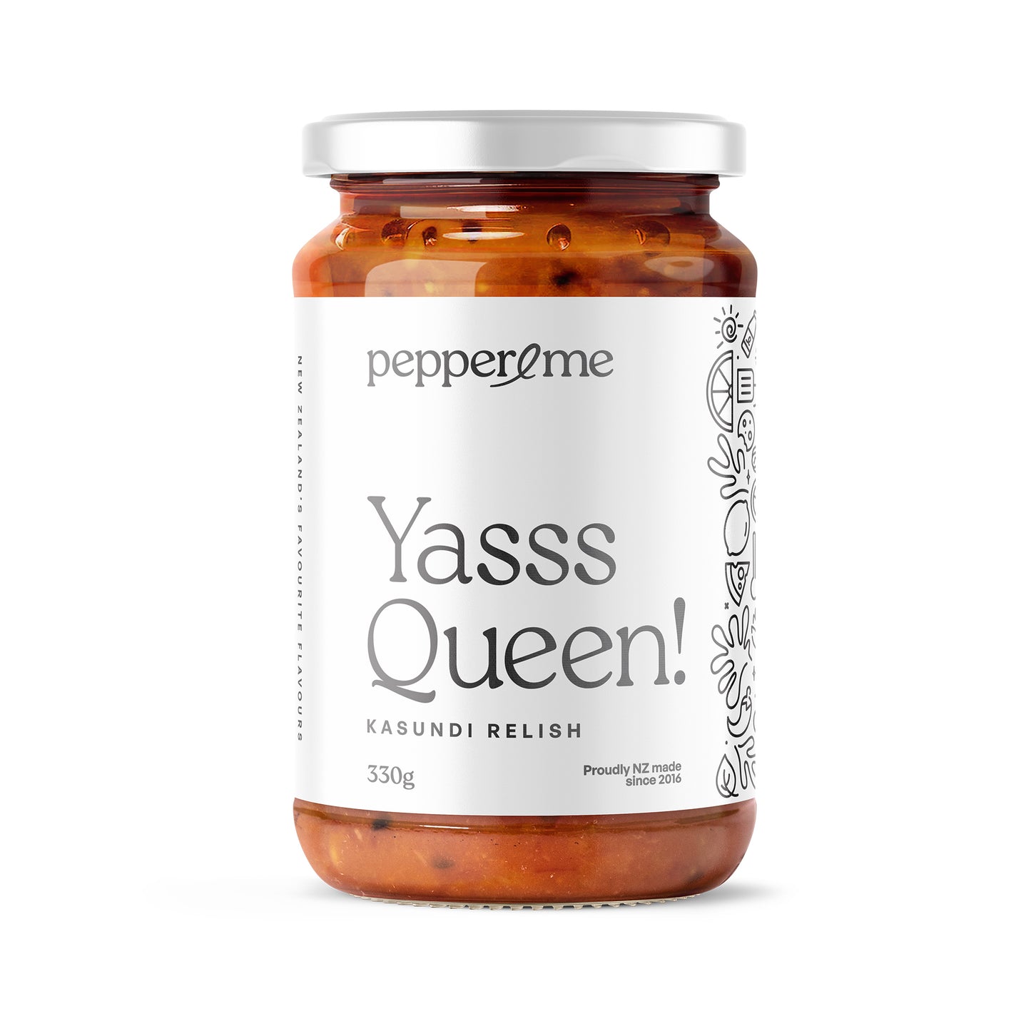 Pepper & Me YASSS Queen Kasundi Relish