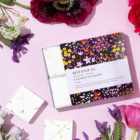 Botanical Shower Steamers Ylang Ylang & Lavender