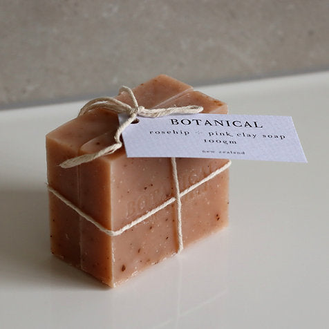 Botanicals Soap Geranium + Rosehip + Pink Clay