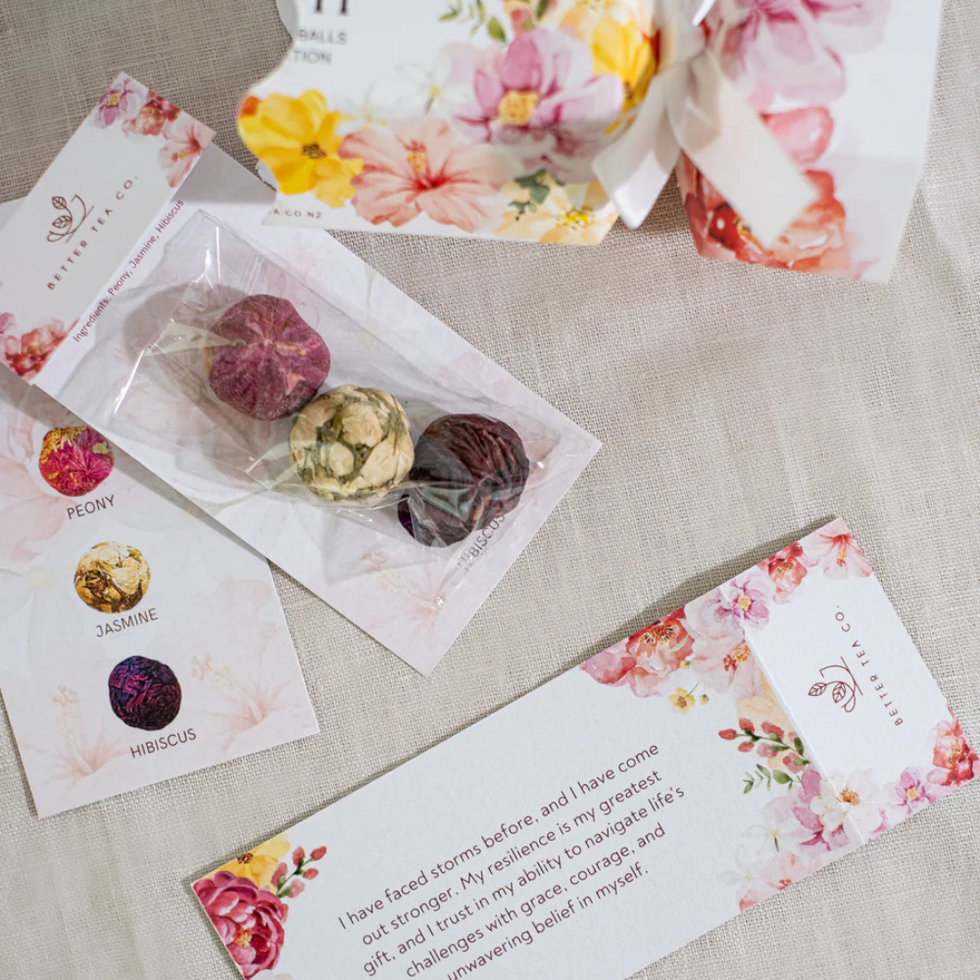 Better Tea Co. Blooming Tea Balls Crackers