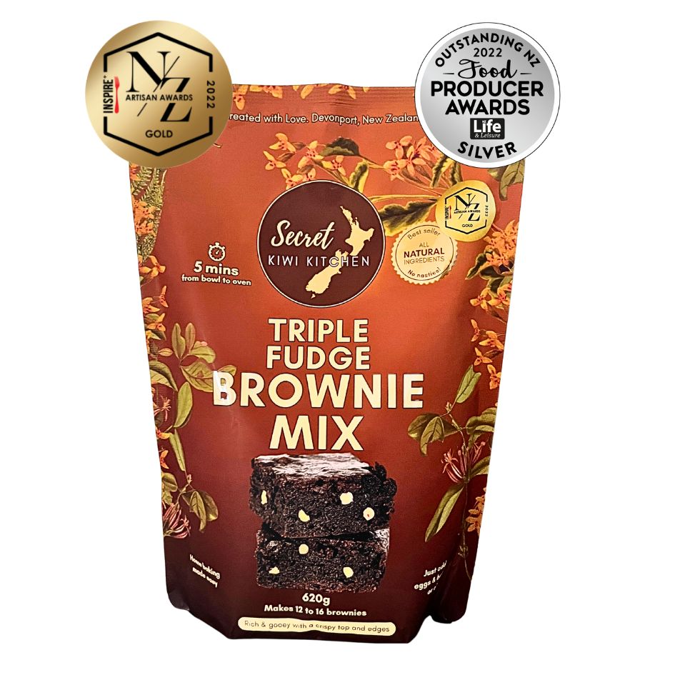 Secret Kiwi Kitchen - Triple Fudge Brownie Mix