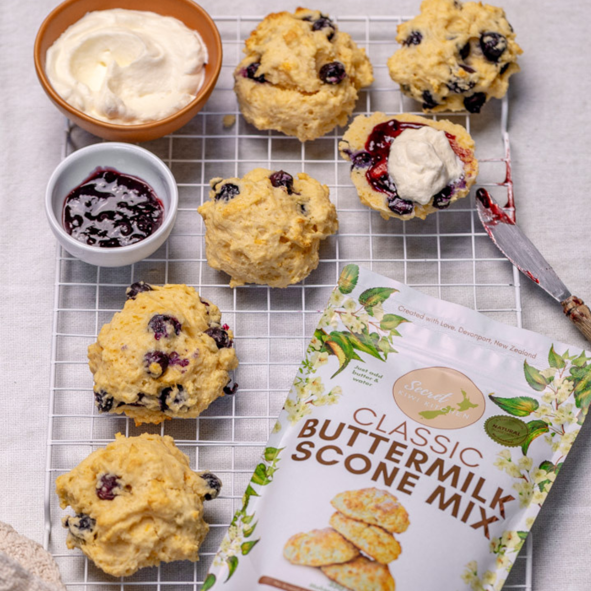 Secret Kiwi Kitchen Classic Buttermilk Scone Mix