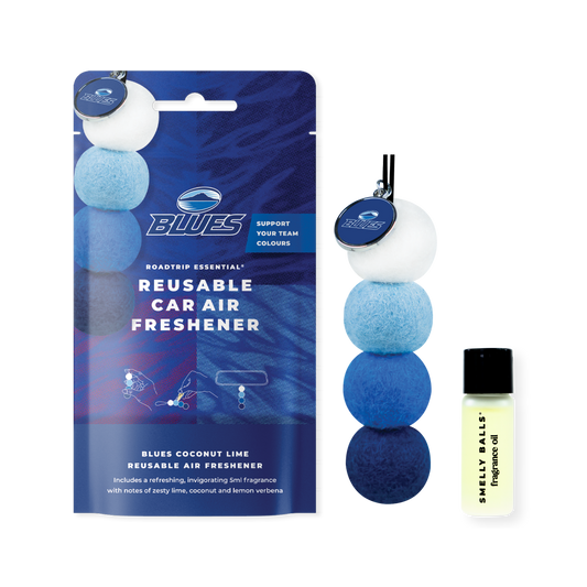 Smelly Balls Car Air Freshener -Auckland Blues Rugby